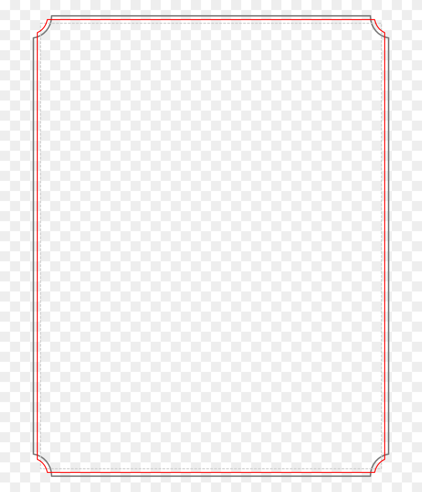 710x919 Border Clipart Downloadable Free Line - Silver Border PNG