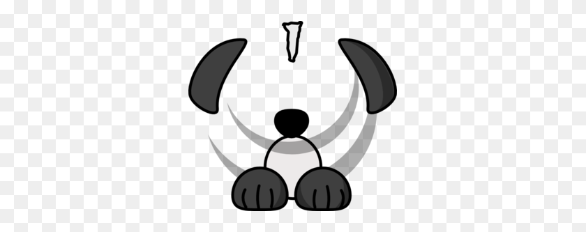 299x273 Border Collie Dog Clip Art - Dog Border Clipart