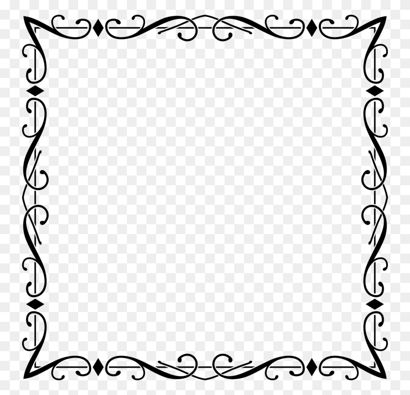750x750 Borders And Frames Decorative Arts Ornament Picture Frames Free - Fancy Border PNG