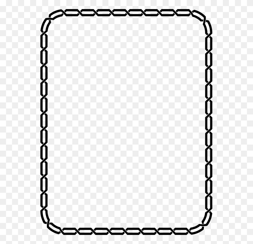 571x750 Borders And Frames Drawing Celtic Frames And Borders Black - Picture Frame Clip Art Border