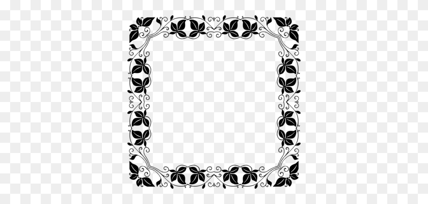 340x340 Borders And Frames Picture Frames Computer Icons Visual Arts Free - Decorative Border PNG