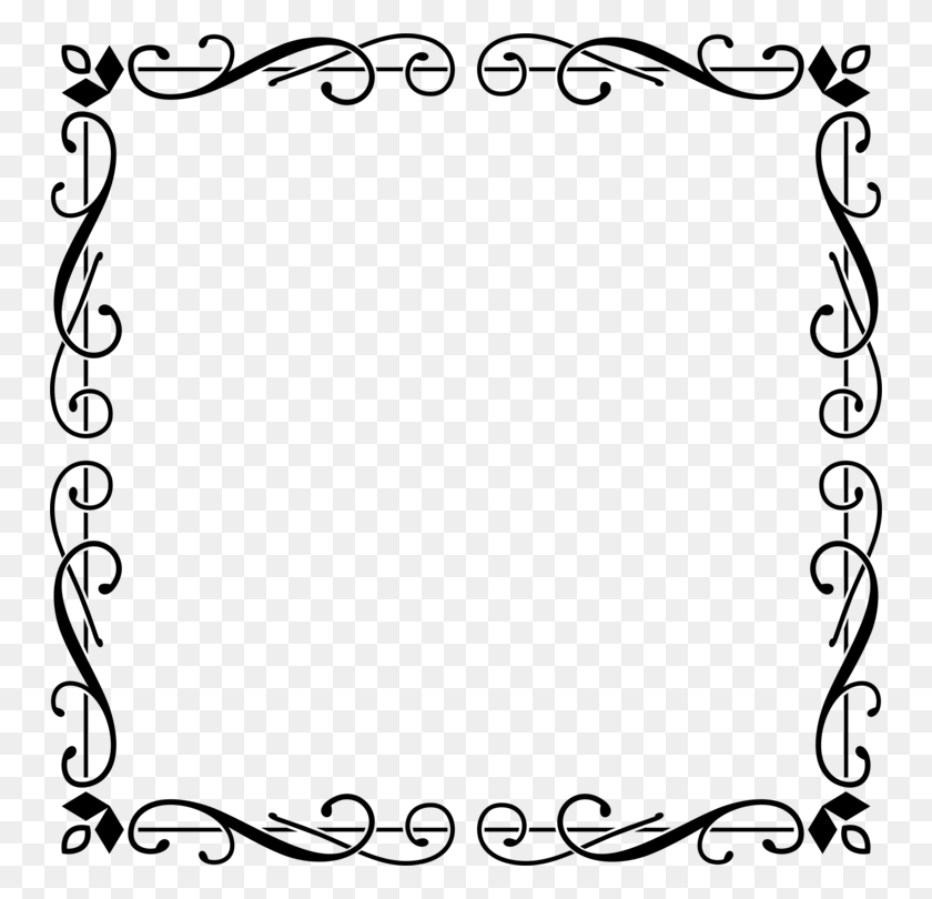 750x750 Borders And Frames Picture Frames Decorative Arts Ornament Free - Fancy Borders PNG