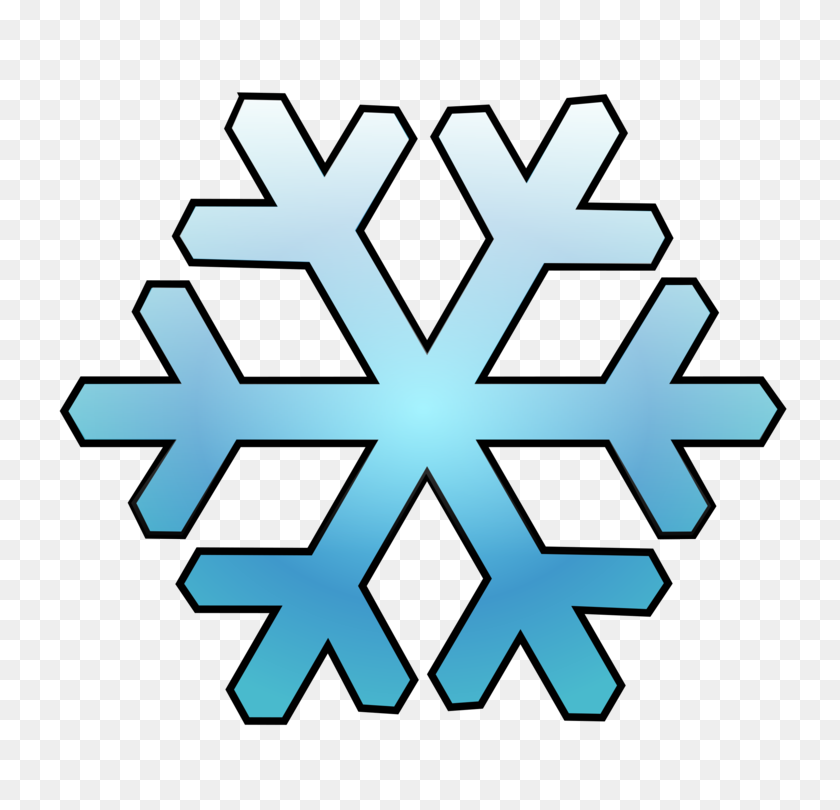 750x750 Borders And Frames Snowflake Download Computer - Winter Border Clipart