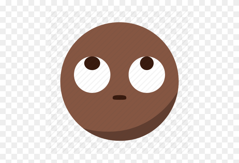 512x512 Bored, Emoji, Emoticon, Eyes, Face, Tired, Up Icon - Eyes Emoji PNG