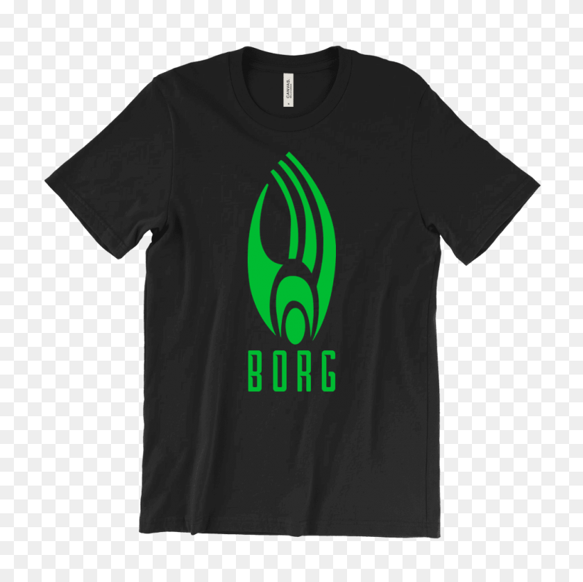 1000x1000 Borg Logotipo De La Camiseta De Star Trek - Logotipo De Star Trek Png
