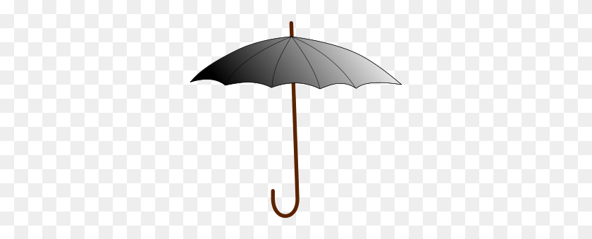 300x279 Boring Umbrella Png Clip Arts For Web - Parasol Clipart