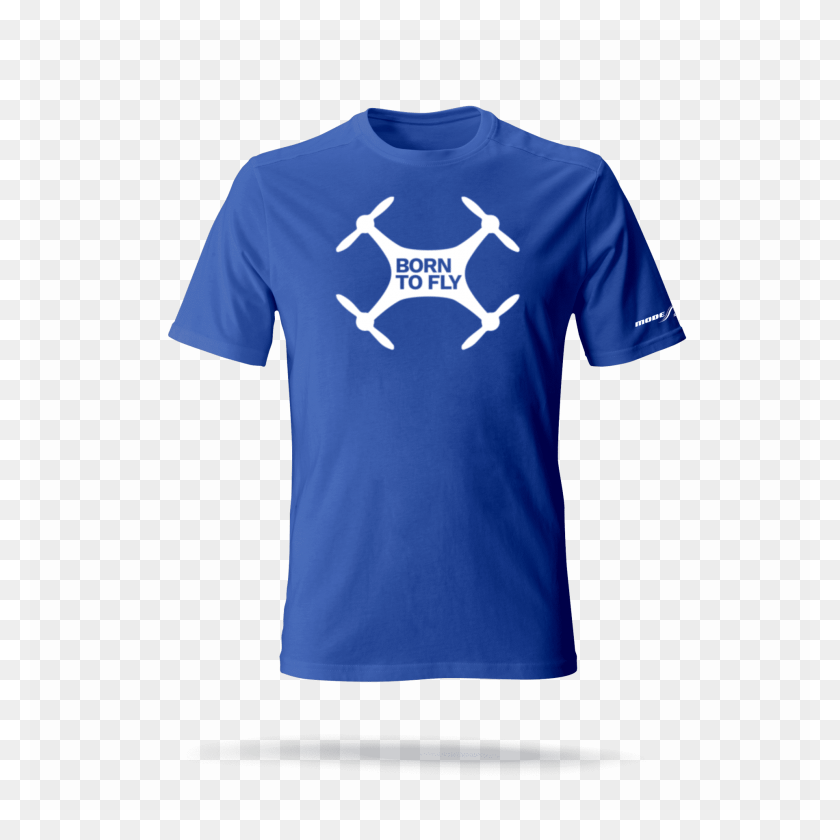 1920x1920 Born To Fly T Shirt Fpv Racing Ropa Camisetas Más - Camisa Azul Png
