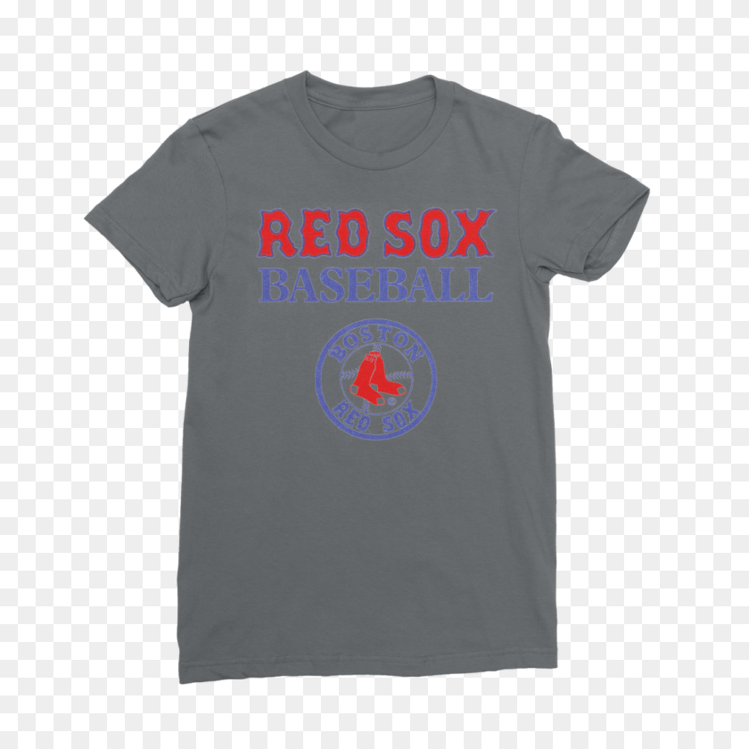 1024x1024 Boston Red Sox De Béisbol Ufeffclassic Camiseta De La Mujer Coolstub - Boston Red Sox Logo Png
