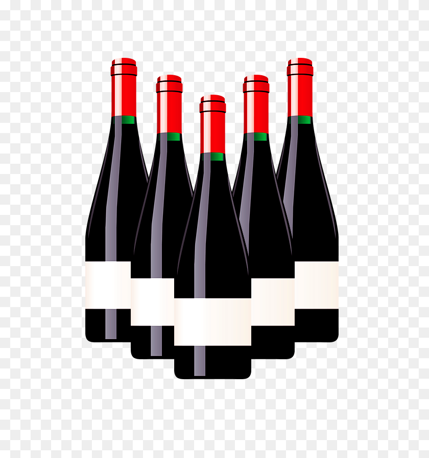 610x835 Botella De Vino - Cerveza Y Vino Clipart