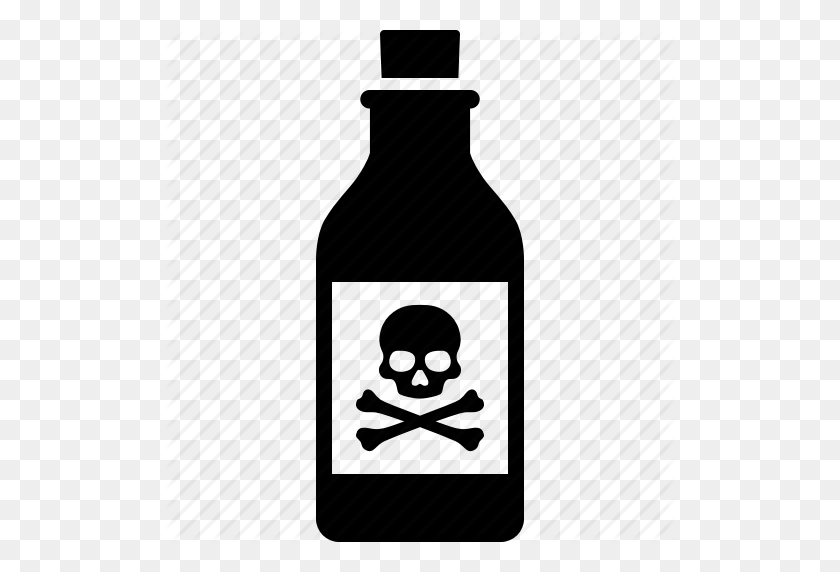 512x512 Bottle, Cork, Label, Poison, Poisonous, Rat, Toxn - Poison Bottle Clipart