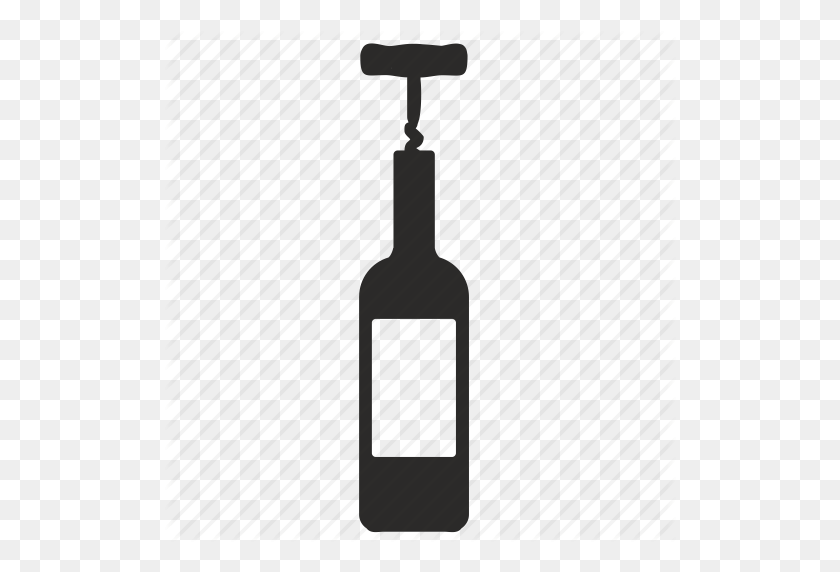 512x512 Botella, Corcho, Abierto, Icono De Vino - Icono De Vino Png