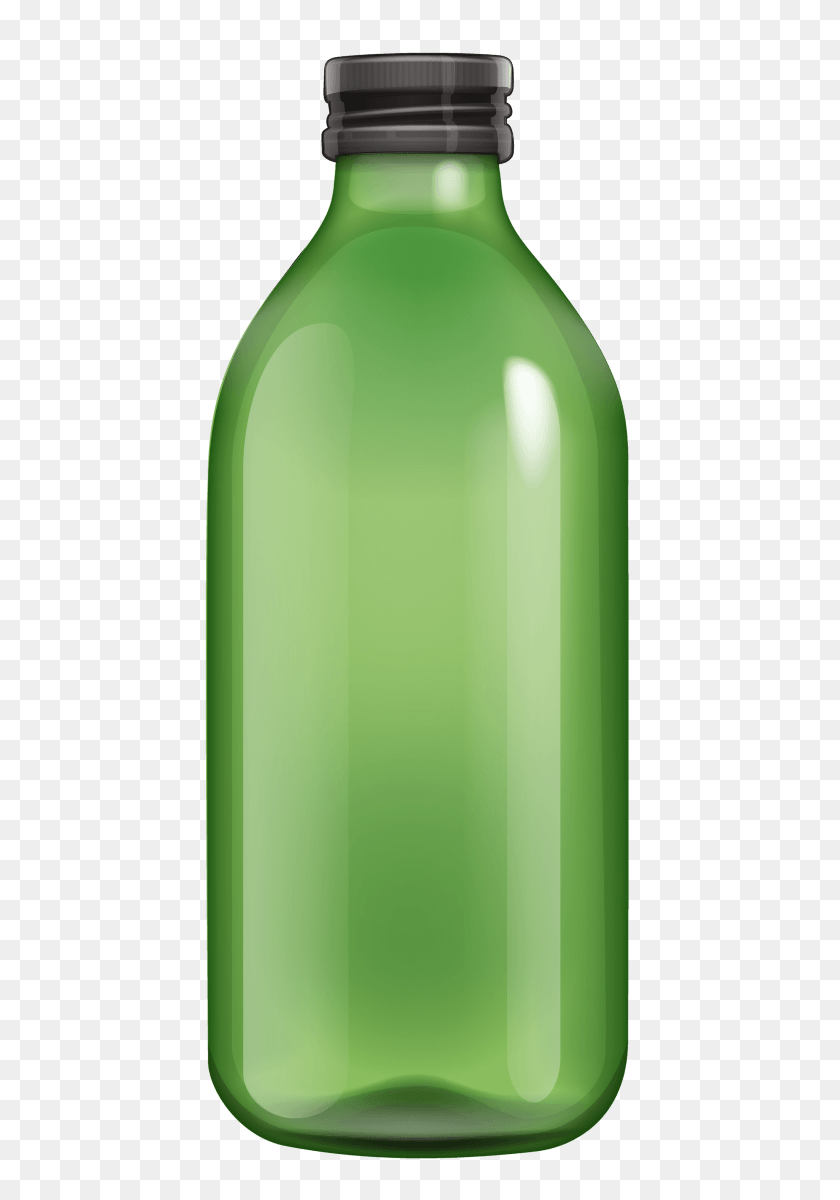 481x1140 Botella Verde Png - Sprite Botella Png
