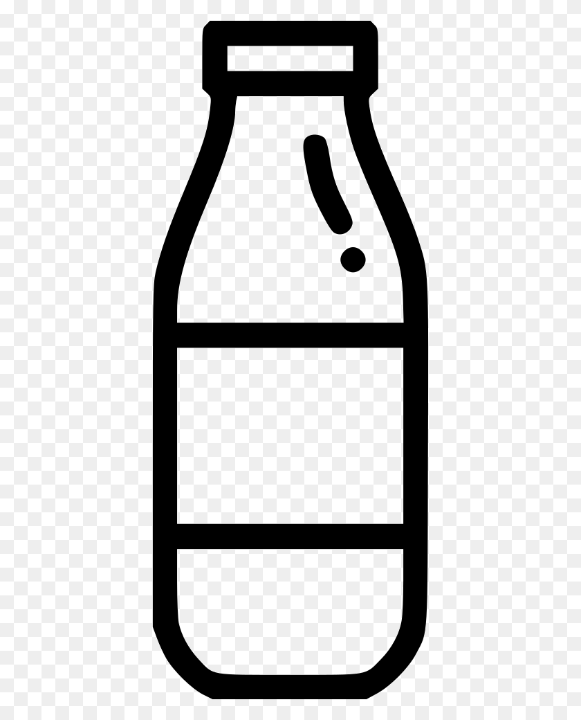 400x980 Bottle Juice Milk Beverage Png Icon Free Download - Milk PNG
