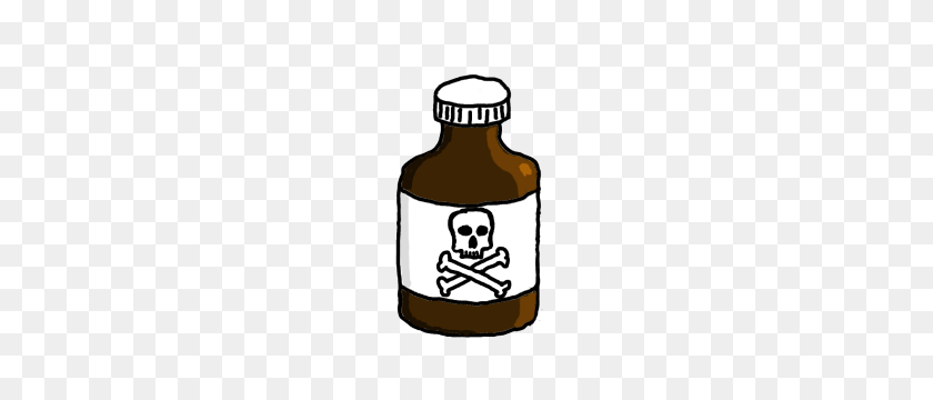 300x300 Bottle Of Poison Cartoon Transparent Png - Poison PNG