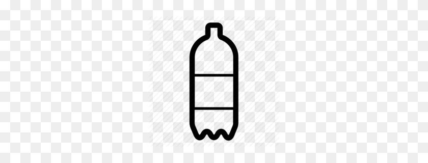260x260 Bottle Recycling Clipart - Recycle Clipart Black And White