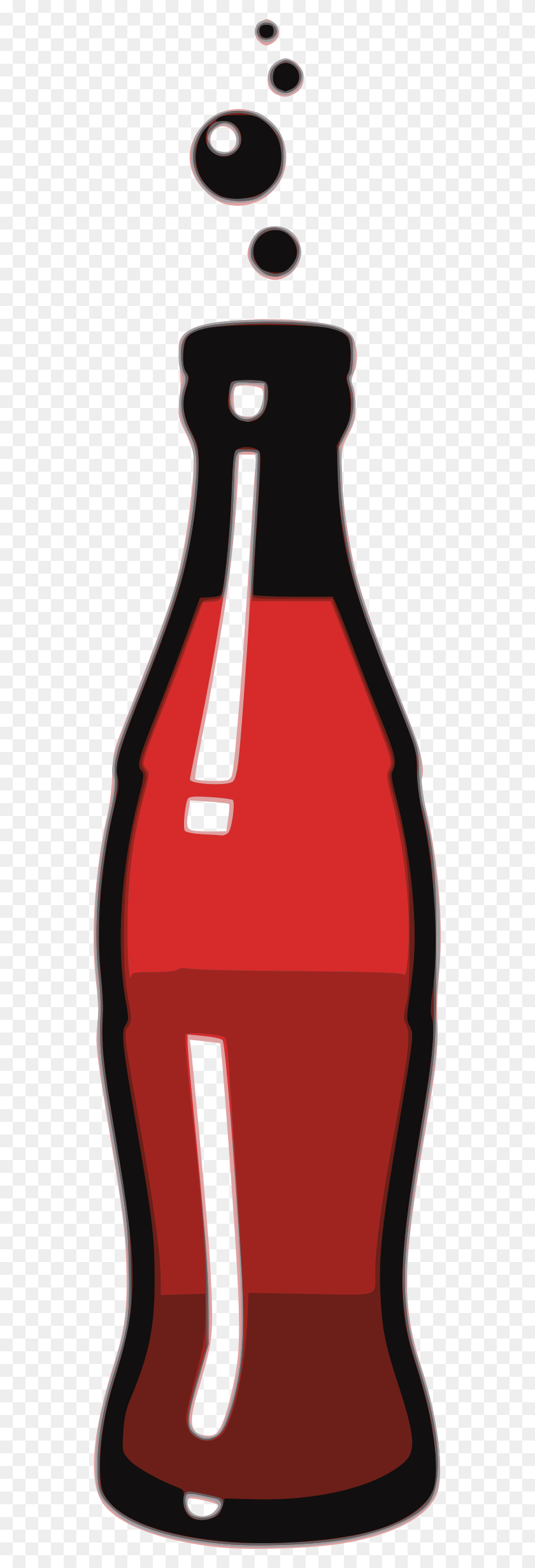 545x2400 Bottle With Soda Icons Png - Soda PNG