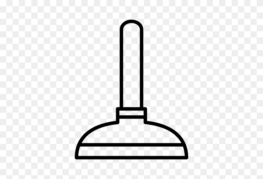 512x512 Bottom Plunger Icon With Png And Vector Format For Free Unlimited - Plunger PNG