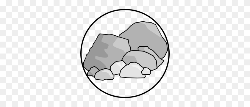 300x300 Галька Boulder Clipart - Магматическая Скала Клипарт