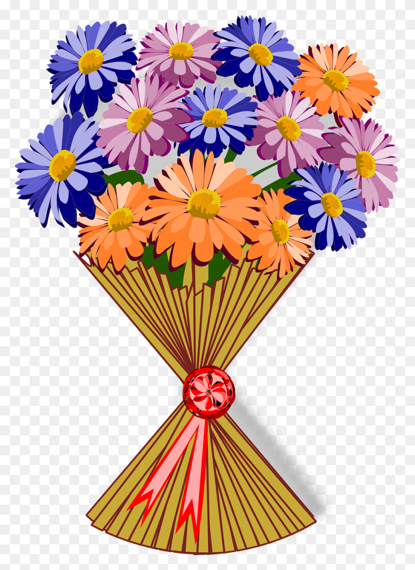 914x1280 Букет, Картинки, Флора, Флора, Цветок - Free Clipart Flowers Bouquet