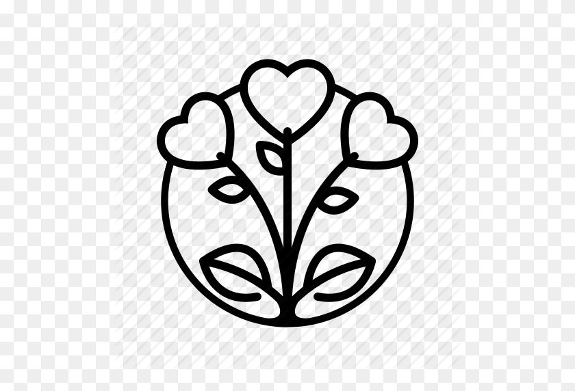 512x512 Bouquet, Flower, Heart, Love, Romance, Rose, Valentine Icon - Bouquet Of Roses Clipart