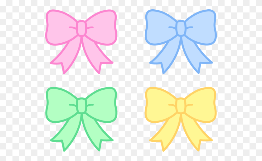 550x457 Bow Cliparts - Baby Bow Clipart