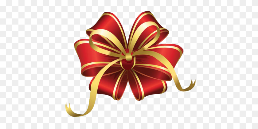 452x360 Bow Gift - Gift Bow PNG
