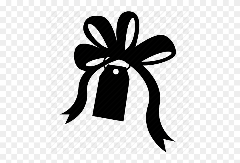 512x512 Bow, Gift, Ribbin, Ribbon, Shop, Shopping, Tag Icon - Gift Bow PNG