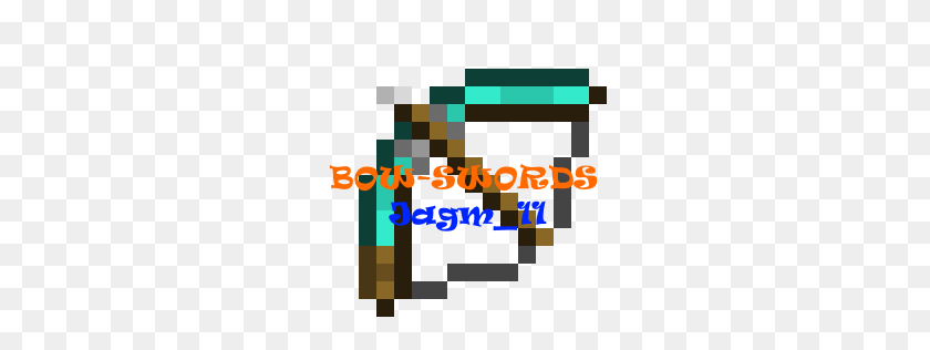 256x256 Bow Swords Pre Release For Mc - Minecraft Bow PNG