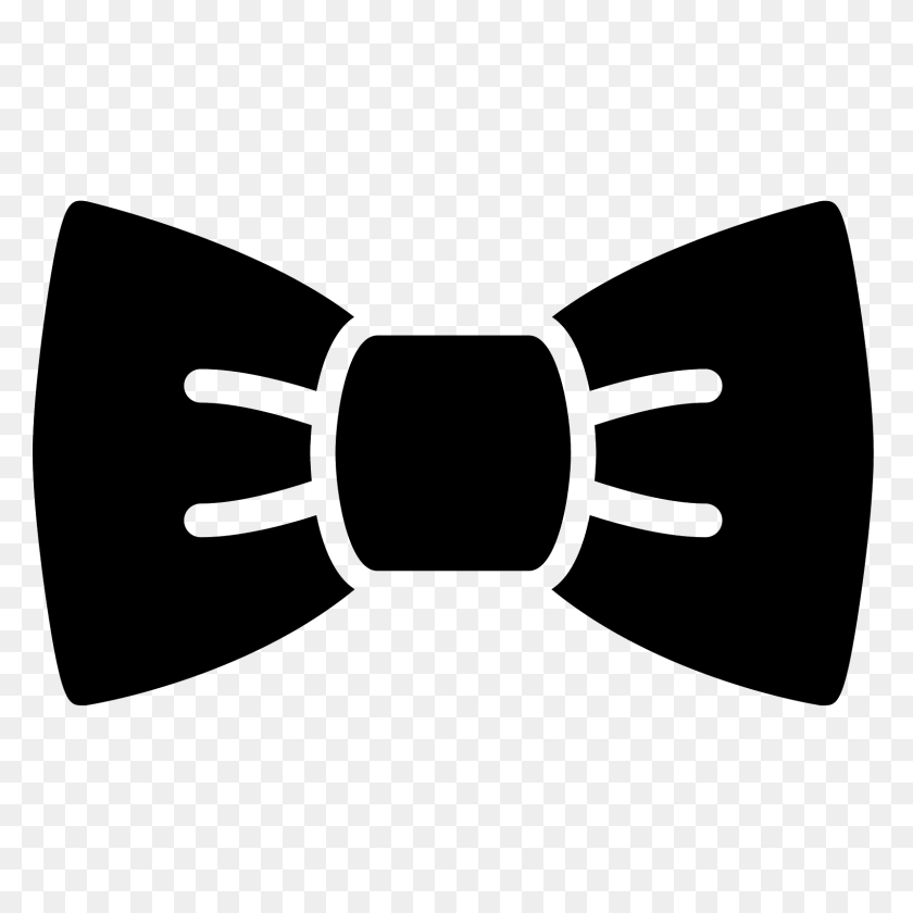 1600x1600 Bow Tie Filled Icon - Corbata PNG