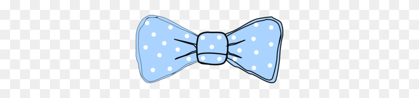 296x138 Bow Tie White Clip Art - Blue Bow Tie Clipart