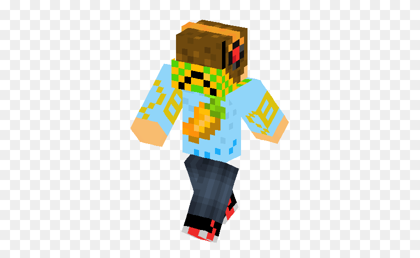 317x456 Bow Tied Teenager Skin Minecraft Skins - Minecraft Bow PNG