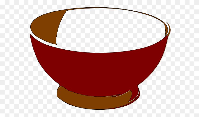600x435 Bowl Clip Art At Clkercom Vector Clip Art Online, Empty Soup Bowl - Soup Can Clip Art