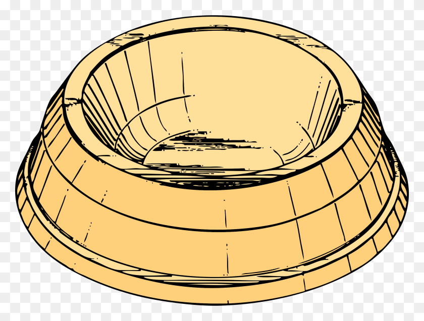 2400x1774 Bowl Clipart Dish - Cent Clipart