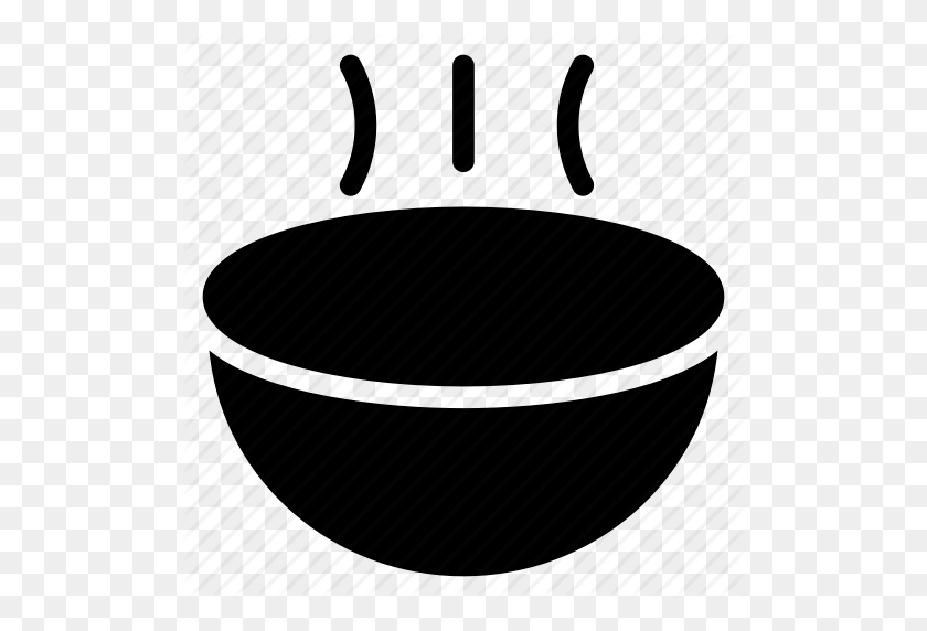 512x512 Bowl, Cooking, Food, Kitchen, Soup Icon - Bowl Of Soup Clipart