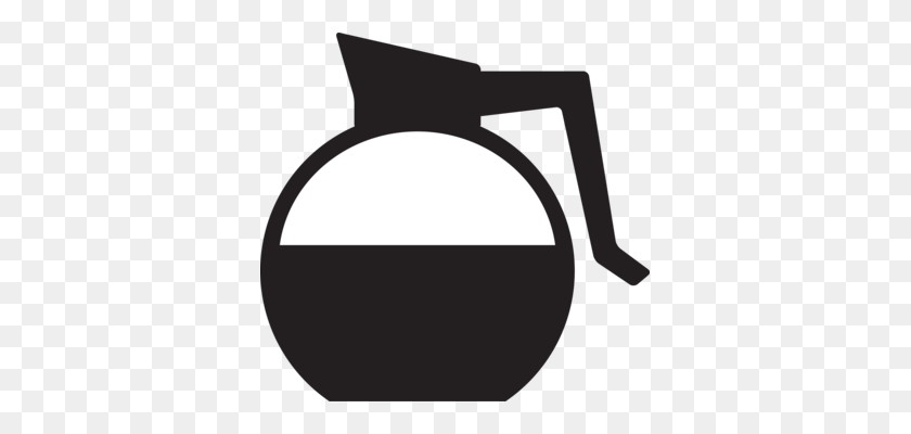 359x340 Bowl Cup Angle - Mug Clipart Black And White