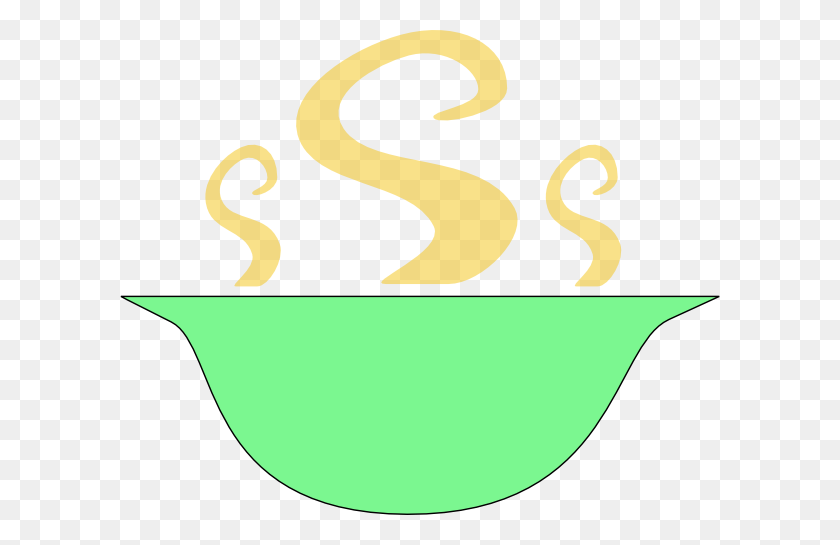 600x485 Bowl With Steam Png Clip Arts For Web - Steam Clipart
