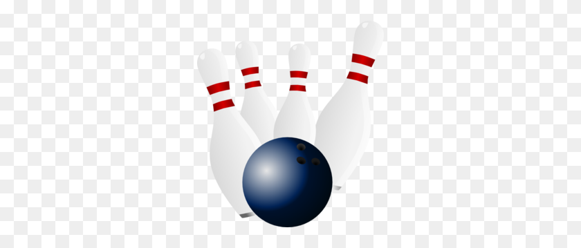 270x299 Bowling Ball And Pins Clip Art - Bowling Pin Clipart Free