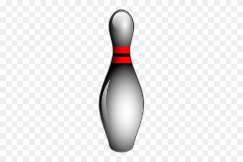 162x500 Bowling Pins And Ball Vector Clip Art - Bowling Pin Clipart