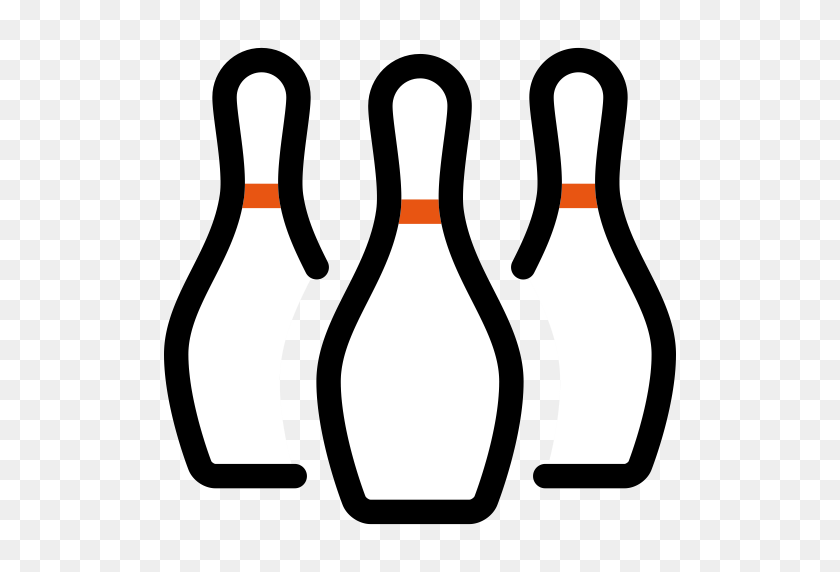 512x512 Bowling Pins, Circus, Juggling Icon With Png And Vector Format - Bowling Pin PNG