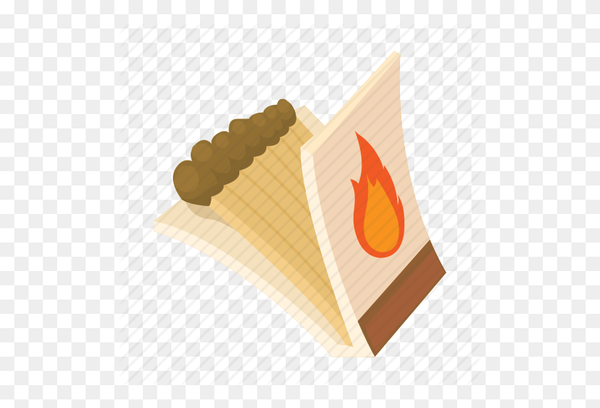 512x512 Box, Cartoon, Fire, Flame, Matchbox, Matches, Red Icon - Cartoon Flame PNG