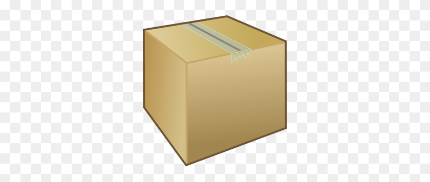 282x296 Box Clip Art - PNG Box