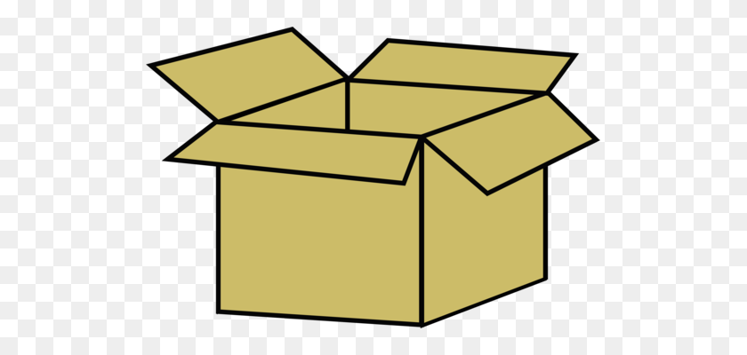 511x340 Box Drawing Carton Computer Icons Cardboard - Tissue Box Clipart