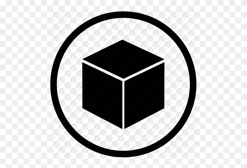 512x512 Box, Label, Pack, Package, Round, Storage Icon - Box Icon PNG