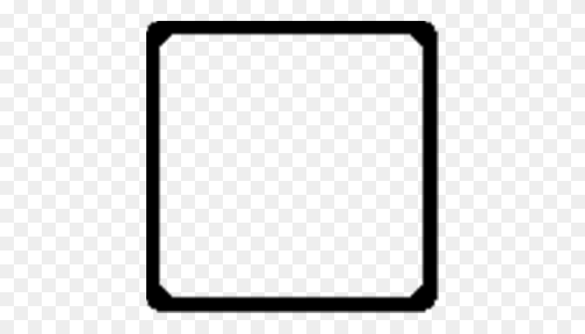 420x420 Box Outline Png Png Image - Box Outline PNG