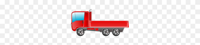 260x129 Box Truck Clipart - Dump Truck Clipart