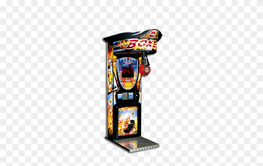 235x470 Boxer Fire Amusement Game For Punching Adventure Amusement - Arcade Machine PNG