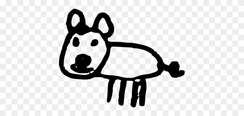 433x340 Boxer Valley Bulldog Raza De Perro Mascota Dibujo - Alejandro Magno De Imágenes Prediseñadas