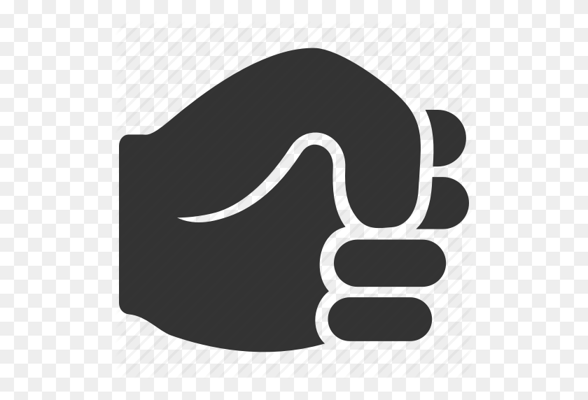 512x512 Boxing, Fight, Fist, Gesture, Power, Rebellion, Strong Icon - Black Power Fist Clipart