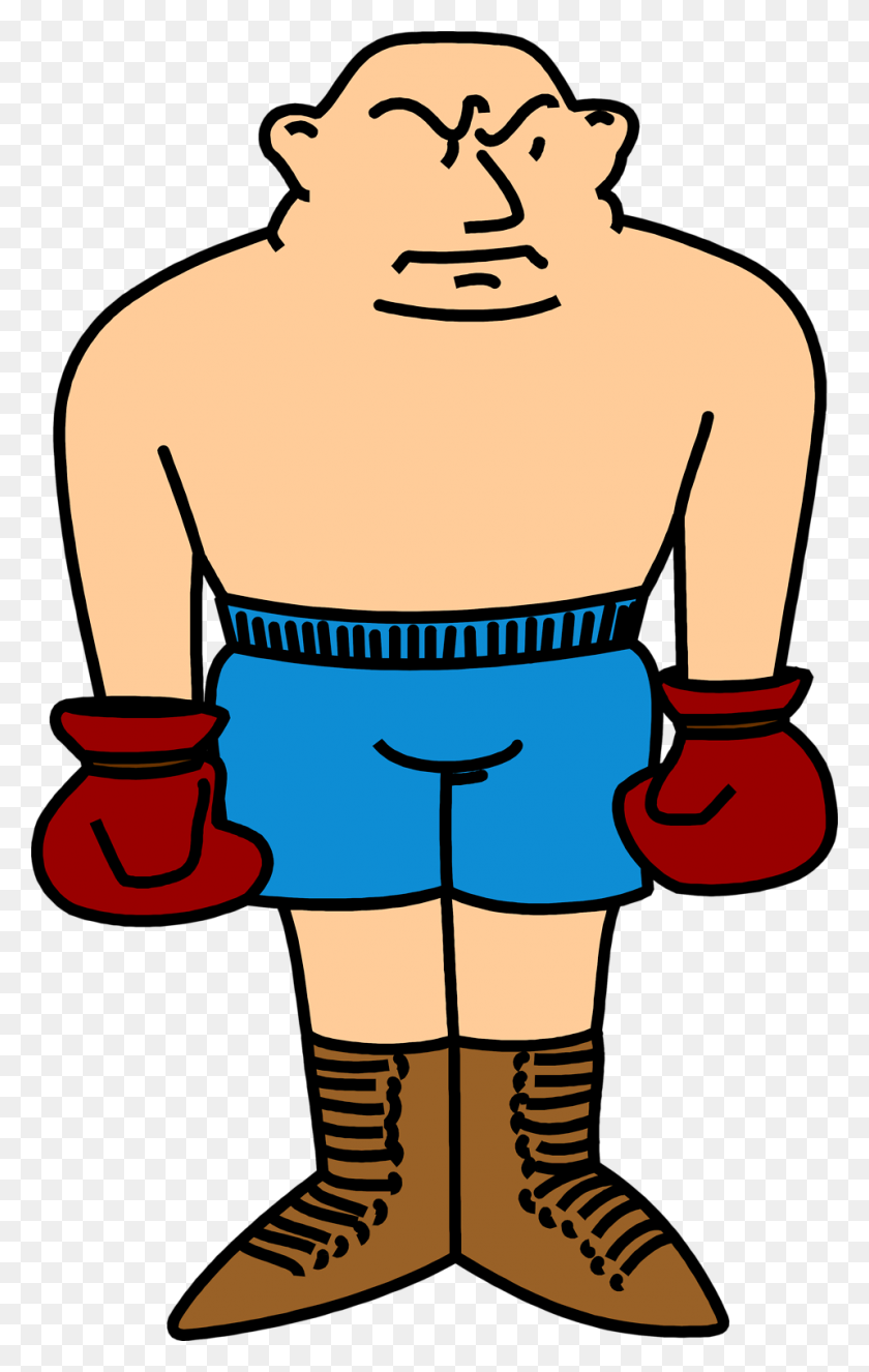 958x1556 Boxing Free Stock Photo Illustration Of A Boxer - Boxing Ring Clipart