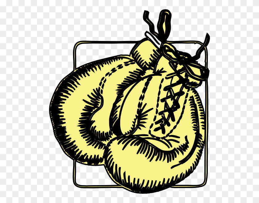 522x599 Boxing Gloves Clip Art - Boxing Gloves Clipart Free